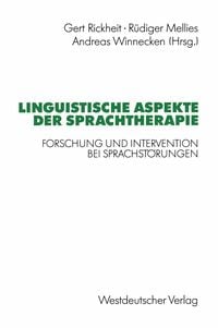 Produktbild: Linguistische Aspekte der Sprachtherapie