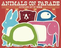 Produktbild: Animals On Parade Notecard Set