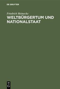 Produktbild: Weltb&uuml;rgertum und Nationalstaat