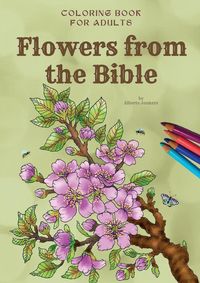 Produktbild: Flowers from the Bible, informative coloring book for adults