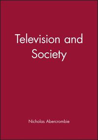 Produktbild: Television and Society