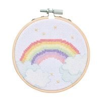 Produktbild: Stickpackung Mini Kit Regenbogen