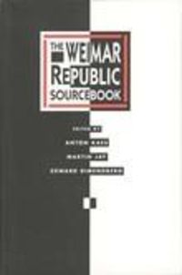 Produktbild: The Weimar Republic Sourcebook
