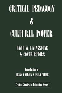 Produktbild: Critical Pedagogy and Cultural Power