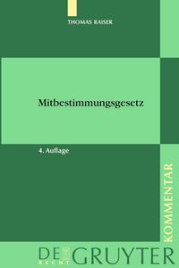 Produktbild: Mitbestimmungsgesetz