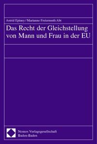 Produktbild: Das Recht der Gleichstellung von Mann und Frau in der EU