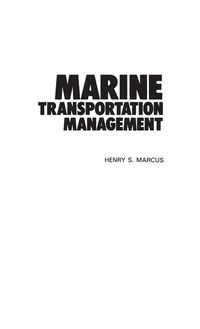 Produktbild: Marine Transportation Management