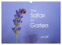 Produktbild: Eine Safari im Garten (Wandkalender 2026 DIN A3 quer), CALVENDO Monatskalender