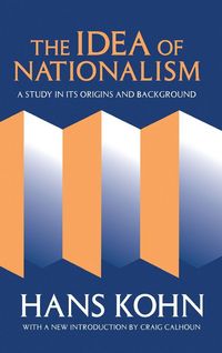 Produktbild: The Idea of Nationalism