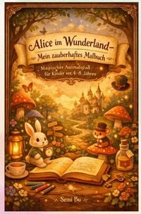 Produktbild: Alice im Wunderland &ndash; Mein zauberhaftes Malbuch
