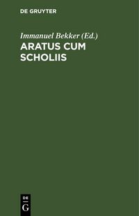 Produktbild: Aratus cum scholiis
