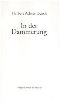 Produktbild: In der D&auml;mmerung