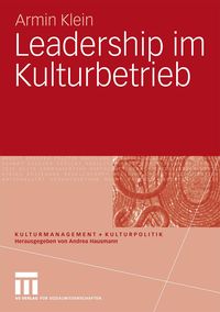 Produktbild: Leadership im Kulturbetrieb