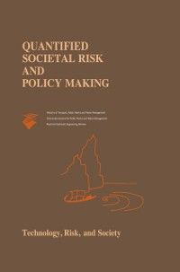 Produktbild: Quantified Societal Risk and Policy Making