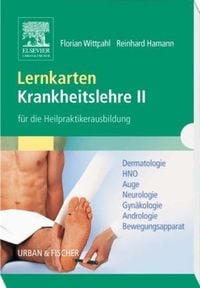 Produktbild: Lernkarten Krankheitslehre f&uuml;r die Heilpraktikerausbildung