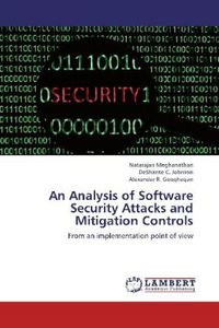 Produktbild: Meghanathan, N: Analysis of Software Security Attacks and Mi