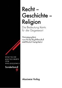 Produktbild: Recht - Geschichte - Religion