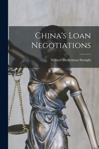 Produktbild: China's Loan Negotiations