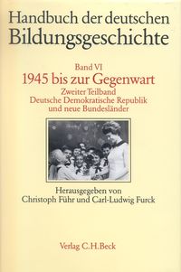 Produktbild: Handbuch der deutschen Bildungsgeschichte.