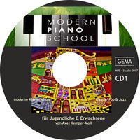 Produktbild: Modern Piano School / CD 1