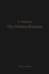 Produktbild: Die Drahtseilbahnen (Schwebebahnen)