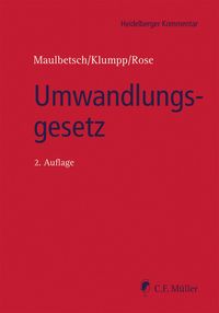 Produktbild: Umwandlungsgesetz