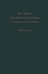 Produktbild: Das Messen mit elektrischen Ger&auml;ten