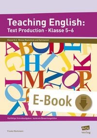 Produktbild: Teaching English: Text Production - Klasse 5-6