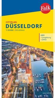 Produktbild: Falk Cityplan D&uuml;sseldorf 1:20.000