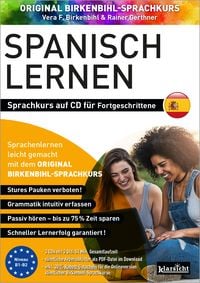 Produktbild: Spanisch lernen f&uuml;r Fortgeschrittene 1+2 (ORIGINAL BIRKENBIHL)