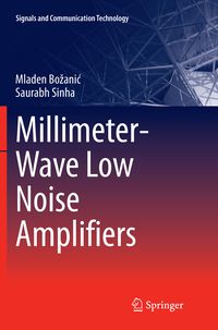 Produktbild: Millimeter-Wave Low Noise Amplifiers