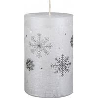 Produktbild: Rustickerze Lumi 110/70 Schneeflocke Brenndauer ca
