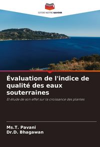 Produktbild: &Eacute;valuation de l'indice de qualit&eacute; des eaux souterraines