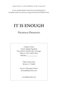 Produktbild: It Is Enough