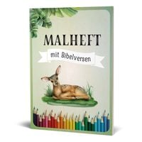 Produktbild: Malheft mit Bibelversen