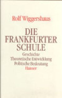 Produktbild: Die Frankfurter Schule
