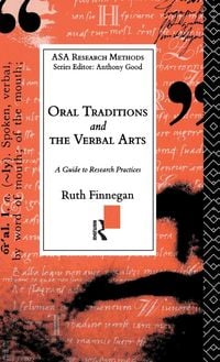 Produktbild: Oral Traditions and the Verbal Arts