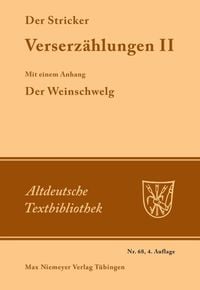 Produktbild: Verserz&auml;hlungen II