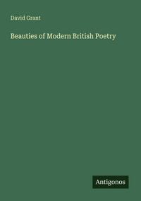Produktbild: Beauties of Modern British Poetry