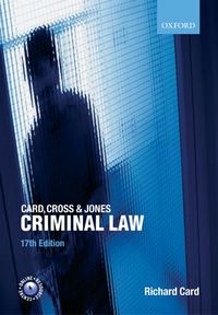 Produktbild: Card, Cross and Jones Criminal Law