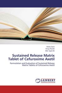 Produktbild: Sustained Release Matrix Tablet of Cefuroxime Axetil