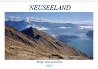 Produktbild: Neuseeland - Berge, Seen und Meer (Wandkalender 2022 DIN A3 quer)