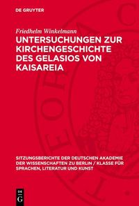 Produktbild: Untersuchungen zur Kirchengeschichte des Gelasios von Kaisareia