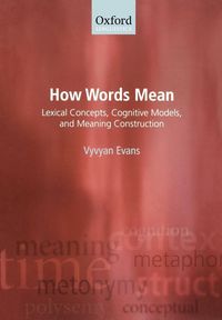 Produktbild: How Words Mean
