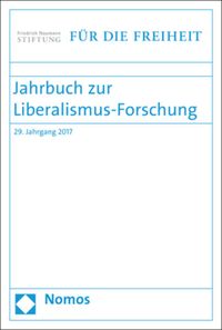 Bild vom Artikel Jahrbuch zur Liberalismus-Forschung vom Autor 
