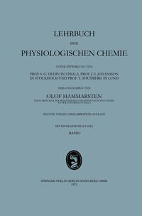 Produktbild: Lehrbuch der Physiologischen Chemie