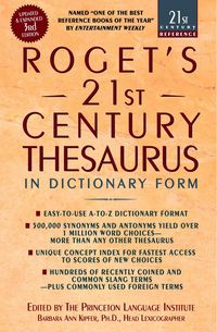 Produktbild: Roget's 21st Century Thesaurus