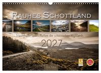 Produktbild: Rauhes Schottland (Wandkalender 2027 DIN A3 quer), CALVENDO Monatskalender