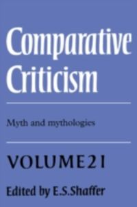 Produktbild: Comparative Criticism: Volume 21, Myth and Mythologies