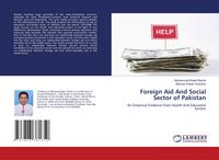 Produktbild: Foreign Aid And Social Sector of Pakistan